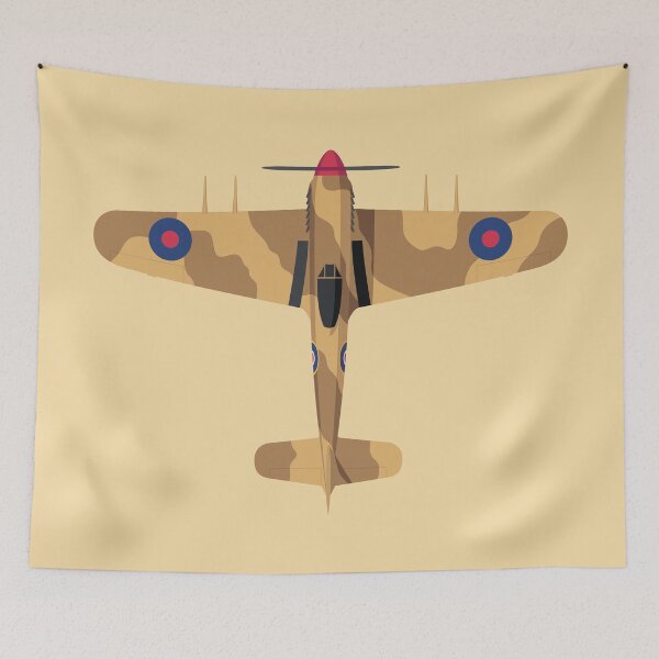 Item preview, Typhoon WWII Fighter Aircraft - Camouflage Desert Tropical designed and sold by VoodooCircus.