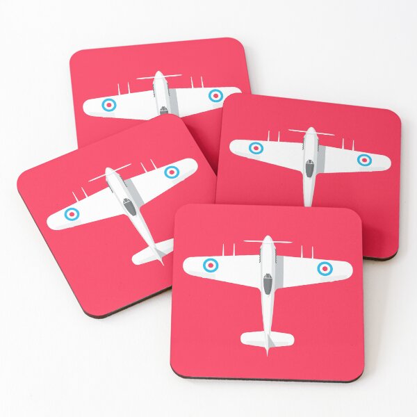 Item preview, Typhoon WWII Fighter Aircraft - Crimson designed and sold by VoodooCircus.
