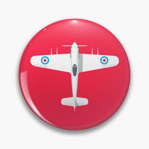 Item preview, Typhoon WWII Fighter Aircraft - Crimson designed and sold by VoodooCircus.
