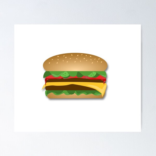 Item preview, Yummy Cheeseburger designed and sold by umeimages.