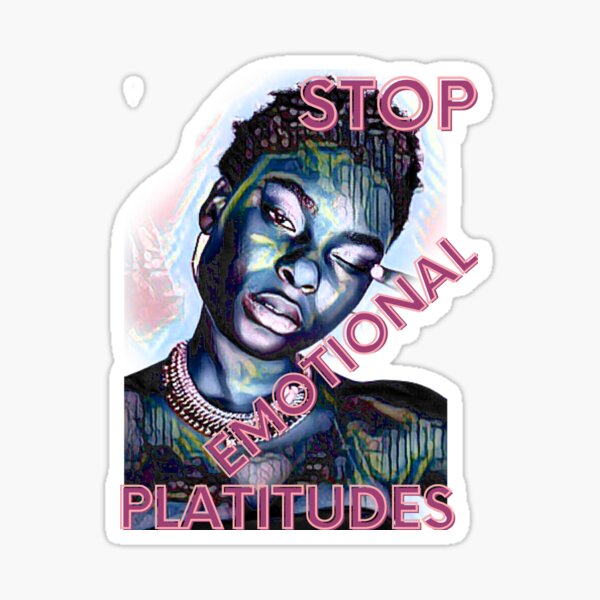 Item preview, Stop Emotional Platitudes designed and sold by HamiltonmagicTs.