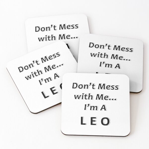 Item preview, Don't Mess with Me I'm a Leo designed and sold by JWIZZY.