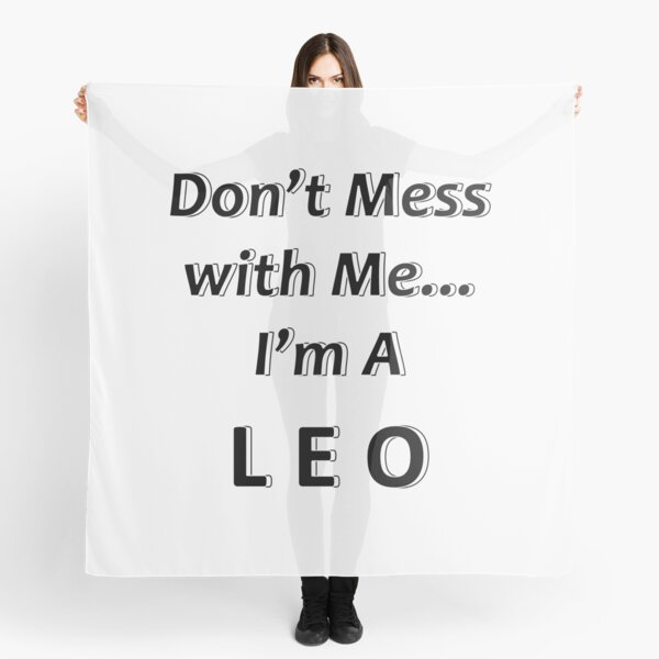 Item preview, Don't Mess with Me I'm a Leo designed and sold by JWIZZY.