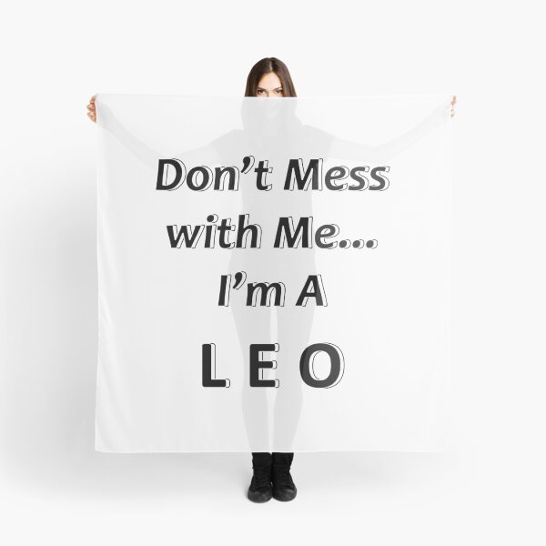 Item preview, Don't Mess with Me I'm a Leo designed and sold by JWIZZY.