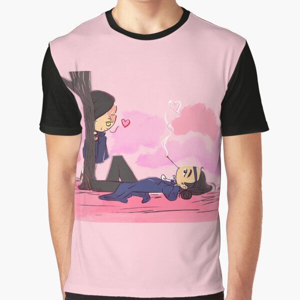 Hearts in Spring - A Little Burned Maiden Art Print Graphic T-Shirt