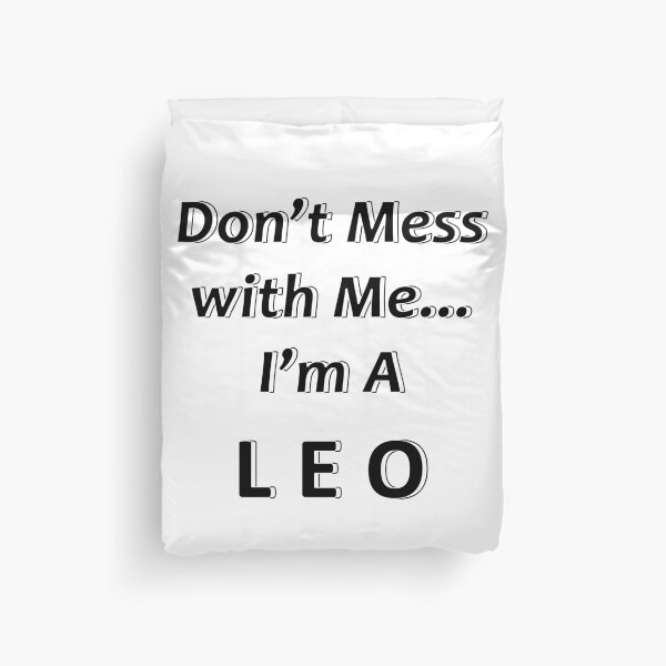 Item preview, Don't Mess with Me I'm a Leo designed and sold by JWIZZY.