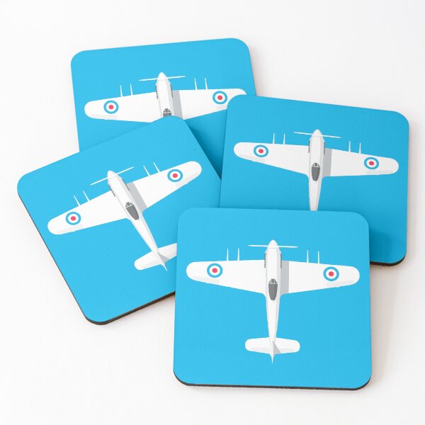Item preview, Typhoon WWII Fighter Aircraft - Cyan designed and sold by VoodooCircus.