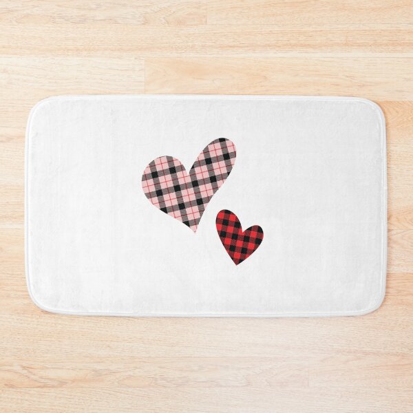 Item preview, Two Plaid Hearts for Valentine's Day designed and sold by EstelleStar.