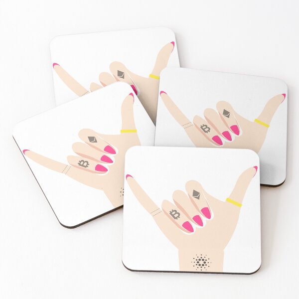 Item preview, Crypto Hand Tattoos  designed and sold by rhicha.