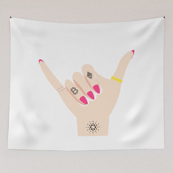 Item preview, Crypto Hand Tattoos  designed and sold by rhicha.