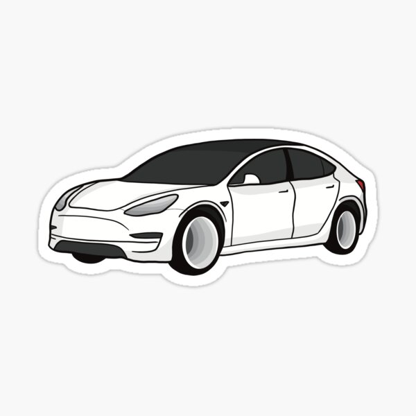 Artikel-Vorschau von Tesla-Auto – Modell 3 (s3xy), designt und verkauft von irchiliart.