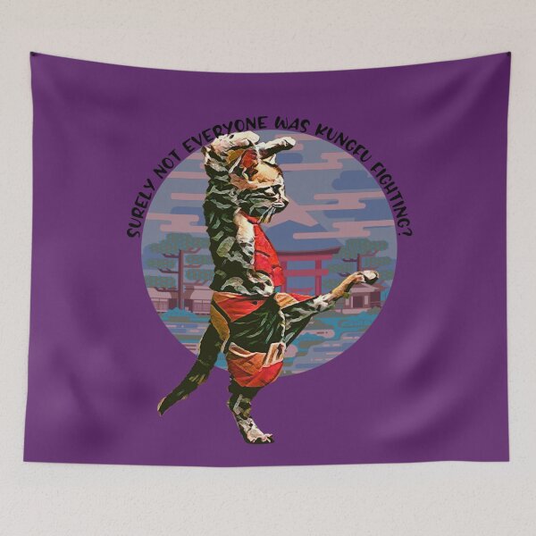 Item preview, Surely Not Everyone Was KungFU Fighting? designed and sold by HamiltonmagicTs.