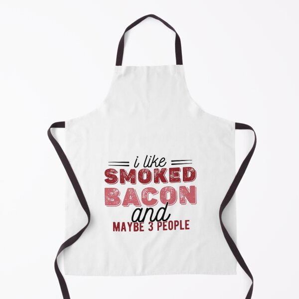 Item preview, I Like Smoked Bacon And Maybe 3 People - Funny Humor Bacon Lover Sayings designed and sold by Scratches Tees.