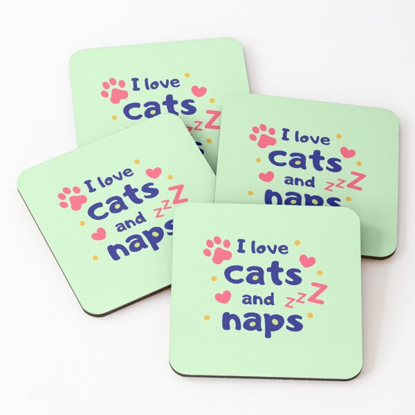 Item preview, I love cats and naps t-shirt designed and sold by Fulfilling.