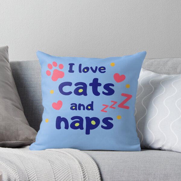 Item preview, I love cats and naps t-shirt designed and sold by Fulfilling.
