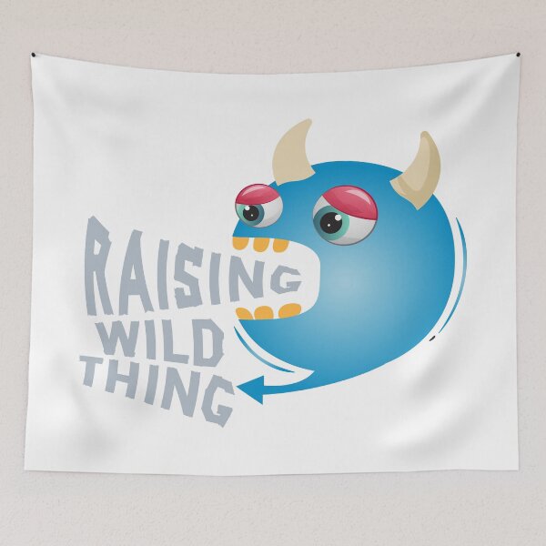 Item preview, Raising Wild Things  designed and sold by 397HOUSE Your happy time.