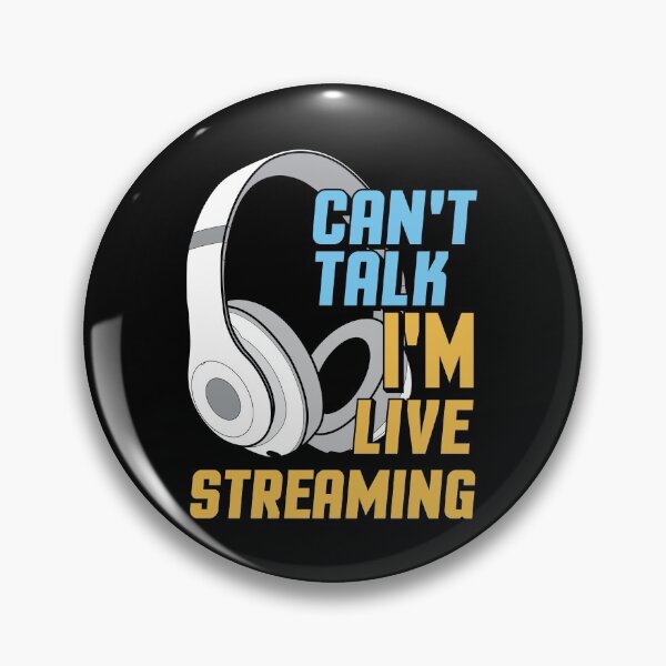 Item preview, Can't Talk I'm Livestreaming designed and sold by EstelleStar.