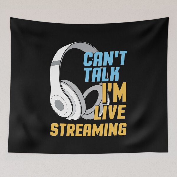 Item preview, Can't Talk I'm Livestreaming designed and sold by EstelleStar.