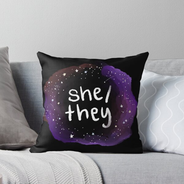 Item preview, She/They Galaxy Pronouns designed and sold by annabelnied.