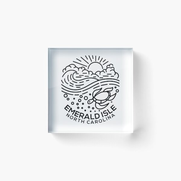 Artikelvorschau, Emerald Isle NC entworfen und verkauft von HalpinDesign.