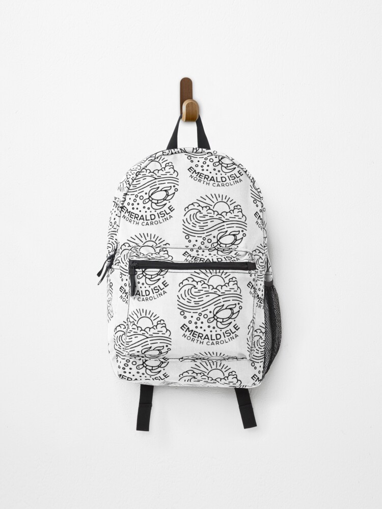 Thumbnail 1 of 3, Backpack, Emerald Isle NC designed and sold by HalpinDesign.