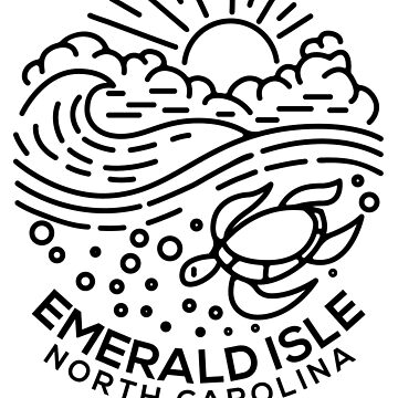 Artwork thumbnail, Emerald Isle NC by HalpinDesign