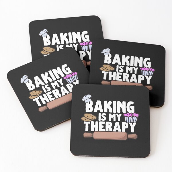 Item preview, Baking Is My Therapy designed and sold by CozyMarket.