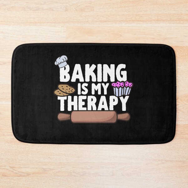 Item preview, Baking Is My Therapy designed and sold by CozyMarket.