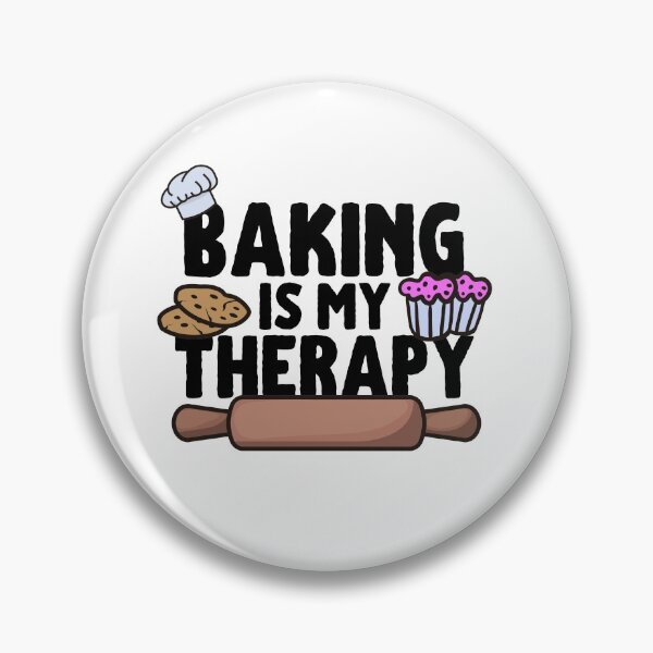 Item preview, Baking Is My Therapy designed and sold by CozyMarket.