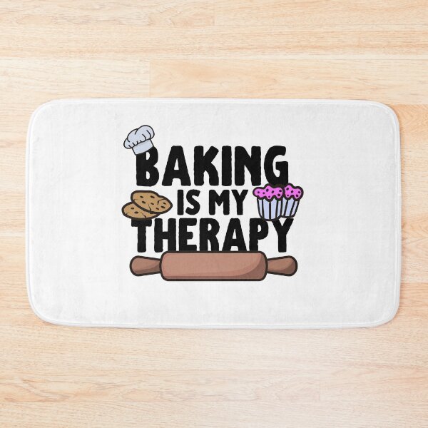 Item preview, Baking Is My Therapy designed and sold by CozyMarket.
