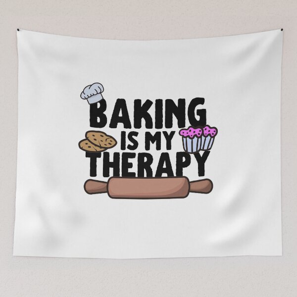 Item preview, Baking Is My Therapy designed and sold by CozyMarket.