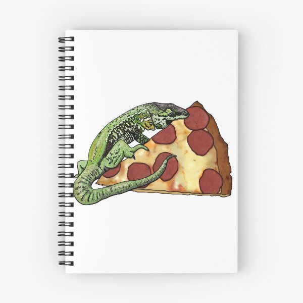 Aperçu de l'œuvre Pizza Lizard - Nom Nom Nom créée et vendue par creativekeener.