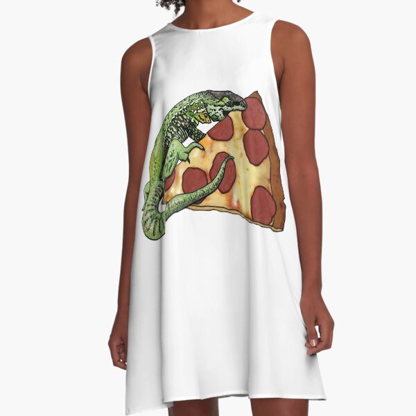 Artikel-Vorschau von Pizza Eidechse - Nom Nom Nom, designt und verkauft von creativekeener.