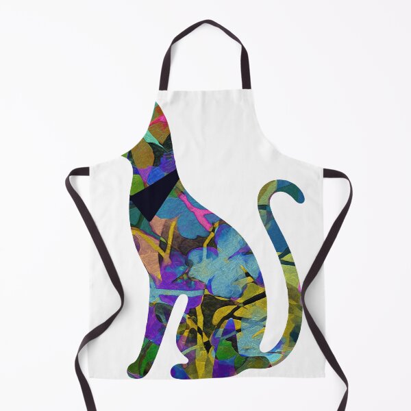 Item preview, Floral Cat in Flowers Popoki 309 designed and sold by VinBasis.