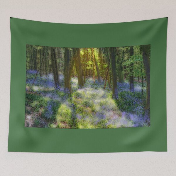 Item preview, Sunny Bluebell Wood designed and sold by Alisonchambers2.