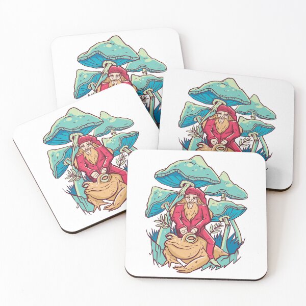 Item preview, Fantasy Psychedelic Wizard And Toad designed and sold by TeesByMark.