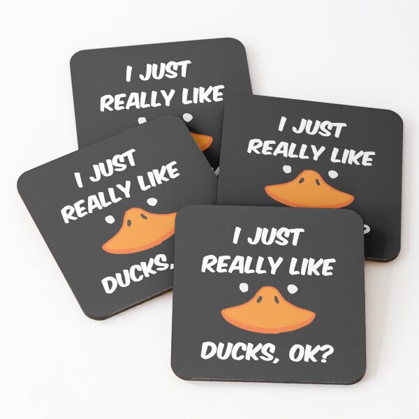 Item preview, I Just Really Like Ducks Ok designed and sold by Ashi17.