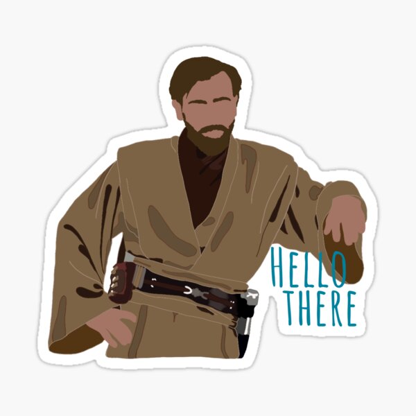 Obi-Wan Kenobi, Hello There Sticker