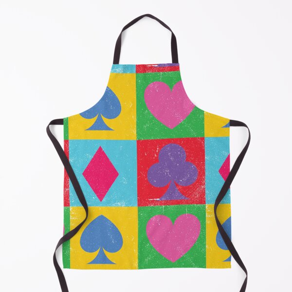 Item preview, Retro Pop Art Playing Card Suits - Spades, Hearts, Diamonds, Clubs. For duplicate bridge players. designed and sold by Peter Orum.