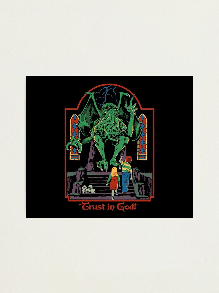 Alternate view of Trust in God Photographic Print