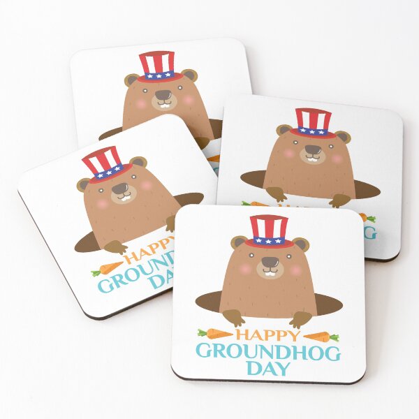 Item preview, Happy Groundhog day designed and sold by 397HOUSE Your happy time.