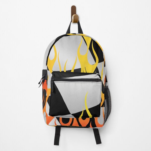 Item preview, cHECKERED RACING FLAG WITH FLAMES AESTHETIC designed and sold by SpicyCherrys.
