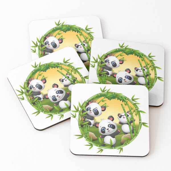 Item preview, Cute Panda With Bamboo Art designed and sold by JTS STORE.