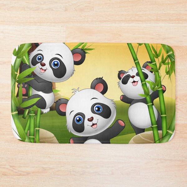 Item preview, Cute Panda With Bamboo Art designed and sold by JTS STORE.