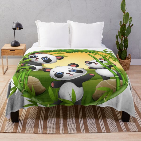 Item preview, Cute Panda With Bamboo Art designed and sold by JTS STORE.