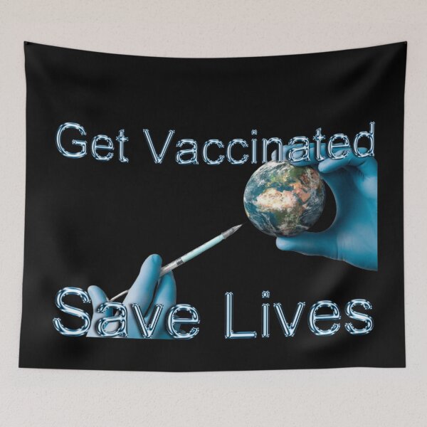 Item preview, Educated Motivated Vaccinated designed and sold by Custom Designs  and Apparel.