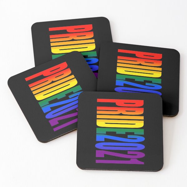 Item preview, Colorful LGBT Rainbow Pride Flag Colors Typography LGBTQ Gay Pride 2021 designed and sold by URSparklingShop.