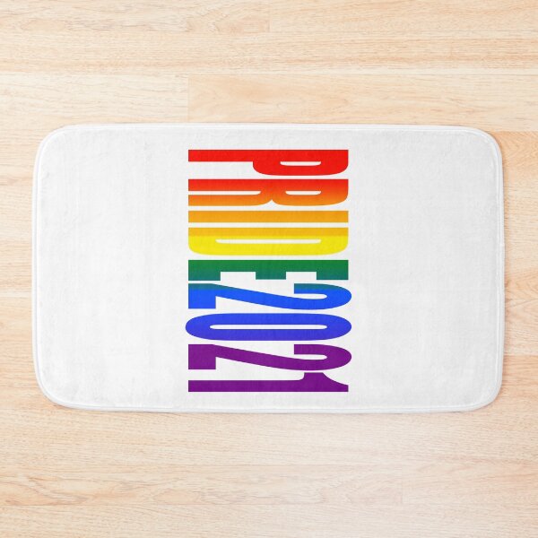 Item preview, Colorful LGBT Rainbow Pride Flag Colors Typography LGBTQ Gay Pride 2021 designed and sold by URSparklingShop.
