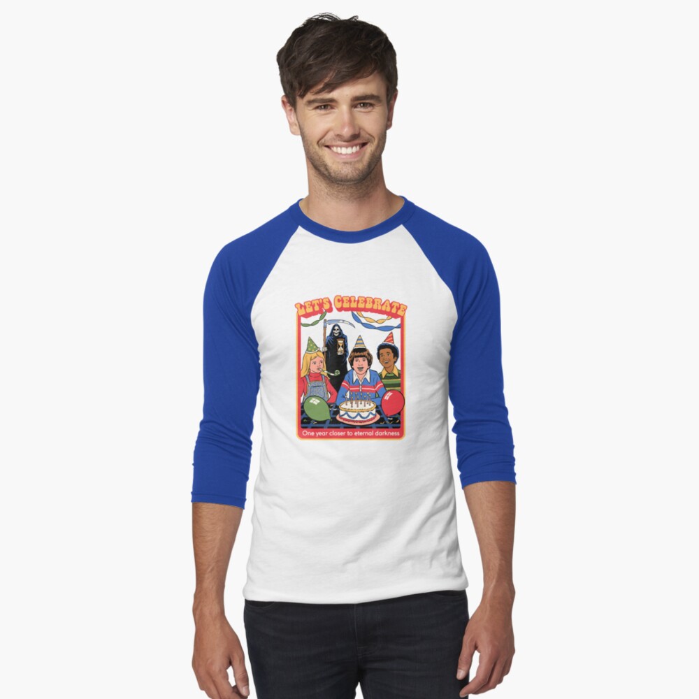 Artikel-Vorschau von Baseballshirt mit 3/4-Arm, designt und verkauft von stevenrhodes.