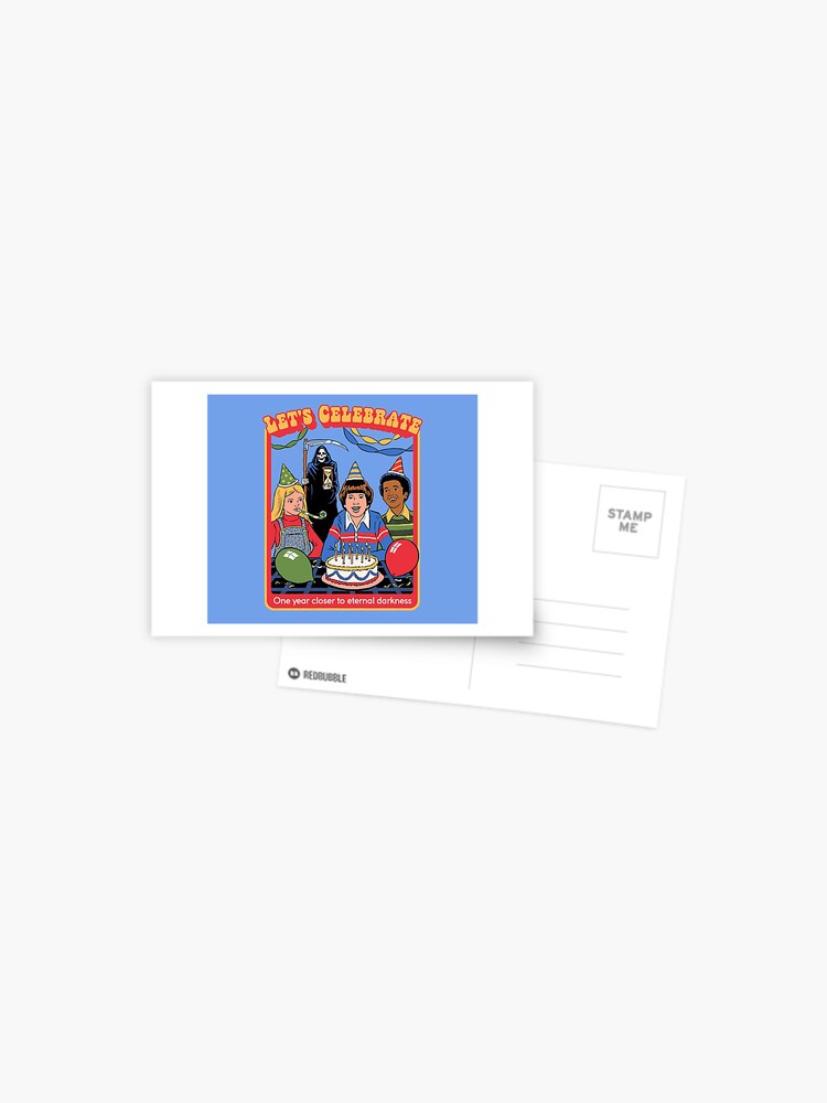 Thumbnail 1 of 2, Postcard, One Year Closer designed and sold by stevenrhodes.